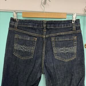 Cache dark wash jeans